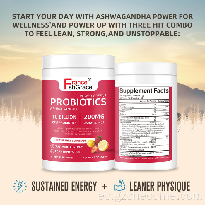 Shecome Probióticos Polvo Salud Digestiva